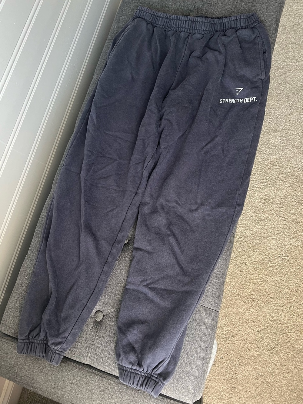 Gymshark Strength Dept Joggers- navy